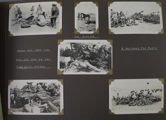 A 1930s photograph album, compiled by an Indian Army Officer,